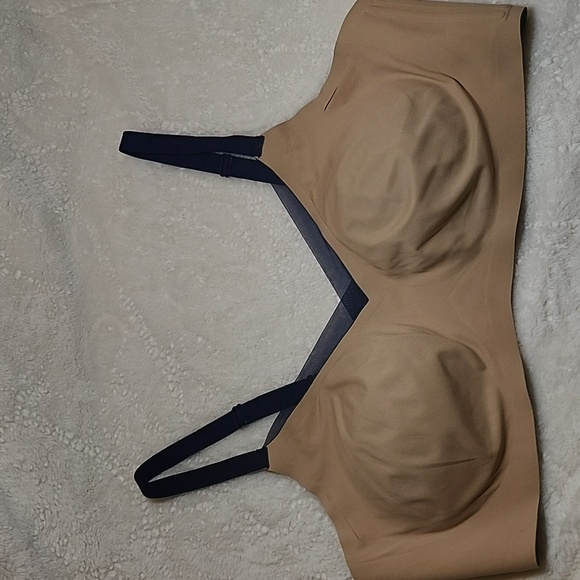 Honeylove Liftwear Crossover Bra Blue Navy  Size 3X - Picture 14 of 16